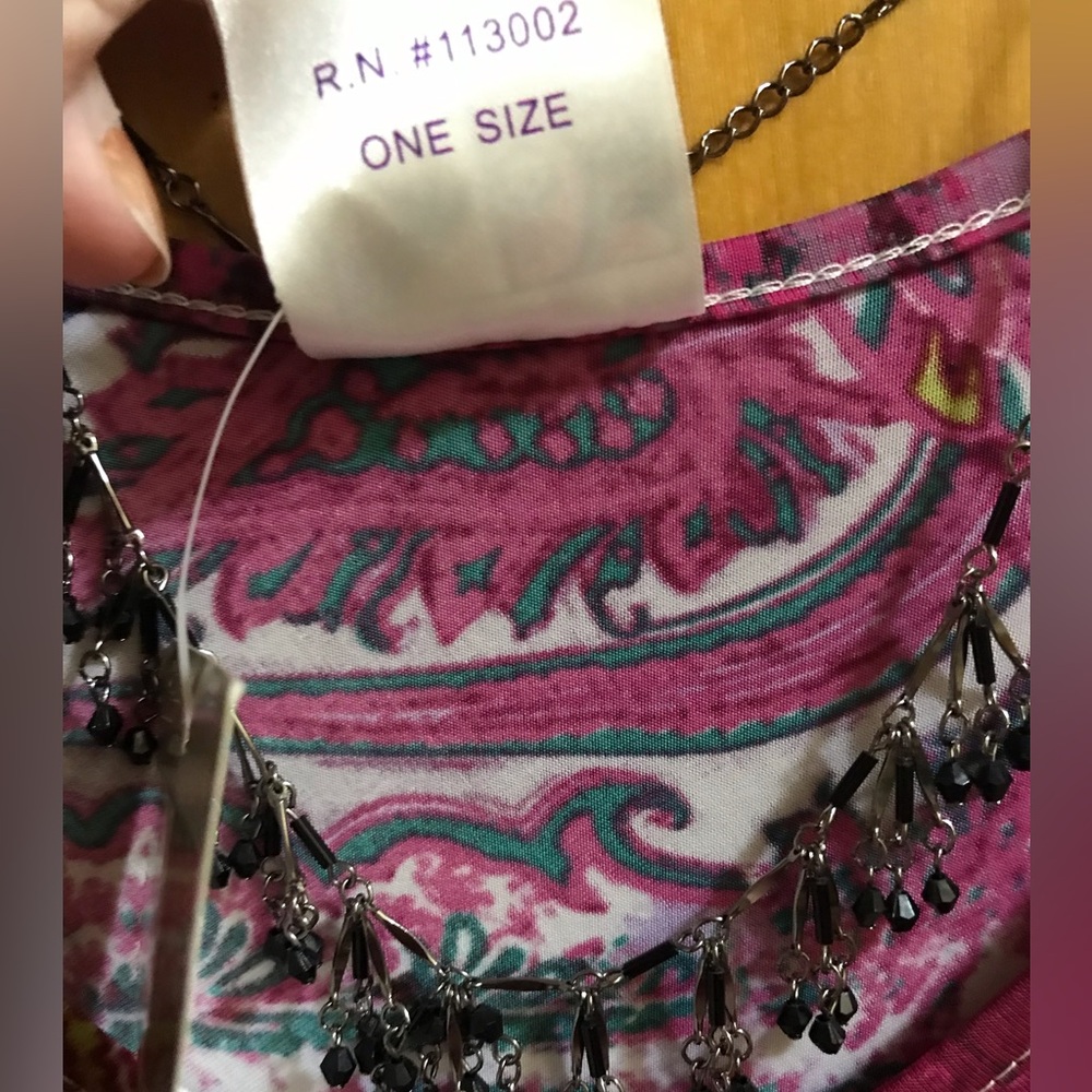 India Boutique Purple Paisley Tank
NWT - Picture 2 of 6